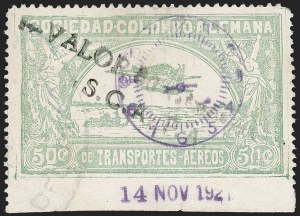 Sale 1213, Lot 617, 1921-23 Provisional Surcharges (by Colomphil No.)