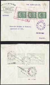 Sale 1213, Lot 619, 1921-23 Provisional Surcharges (by Colomphil No.)