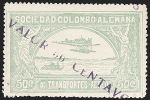 Sale 1213, Lot 643, 1921-23 Provisional Surcharges (by Colomphil No.)