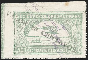 Sale 1213, Lot 645, 1921-23 Provisional Surcharges (by Colomphil No.)