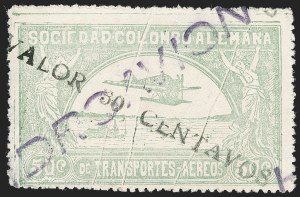 Sale 1213, Lot 651, 1921-23 Provisional Surcharges (by Colomphil No.)