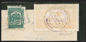 Sale 1213, Lot 664, 1921-23 Provisional Surcharges (by Colomphil No.)