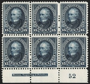 Sale 1217, Lot 1006, 1894-98 Bureau Issue (Scott 246-284)