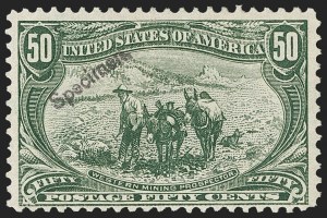 Sale 1217, Lot 1023, 1898 Trans-Mississippi Issue (Scott 285-293)