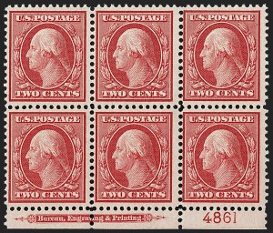 Sale 1217, Lot 1087, 1908-12 Issues (Scott 339-372)