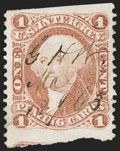 Sale 1217, Lot 1373, Revenues - First Issue