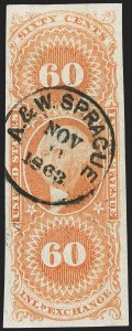 Sale 1217, Lot 1386, Revenues - First Issue