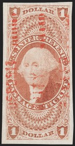 Sale 1217, Lot 1389, Revenues - First Issue
