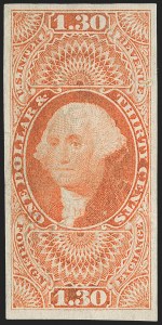 Sale 1217, Lot 1392, Revenues - First Issue