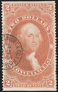 Sale 1217, Lot 1394, Revenues - First Issue