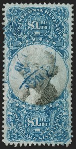 Sale 1217, Lot 1422, Revenues - Second and Third Issues