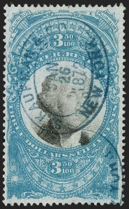Sale 1217, Lot 1424, Revenues - Second and Third Issues