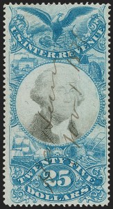 Sale 1217, Lot 1427, Revenues - Second and Third Issues