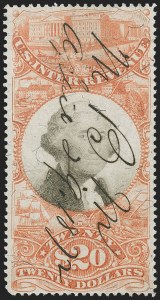 Sale 1217, Lot 1436, Revenues - Second and Third Issues