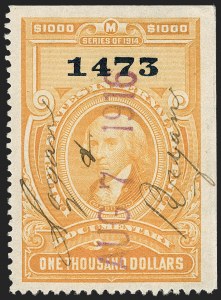Sale 1217, Lot 1443, Revenues - Documentary