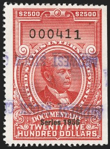 Sale 1217, Lot 1452, Revenues - Documentary