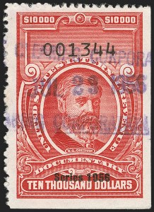 Sale 1217, Lot 1454, Revenues - Documentary