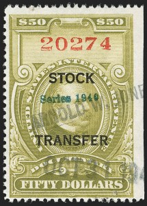 Sale 1217, Lot 1460, Revenues - Proprietary, Stock Transfer