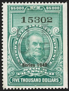 Sale 1217, Lot 1469, Revenues - Proprietary, Stock Transfer
