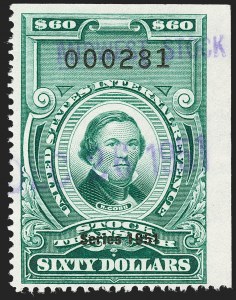 Sale 1217, Lot 1472, Revenues - Proprietary, Stock Transfer