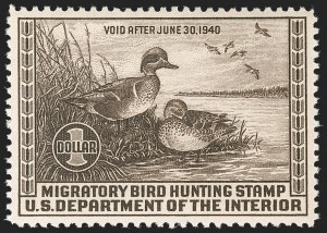 Sale Number 1217, Lot Number 1491, Hunting Permits