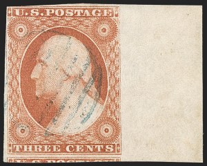 Sale 1217, Lot 513, 3c 1851-57 Issues - Imprint Positions