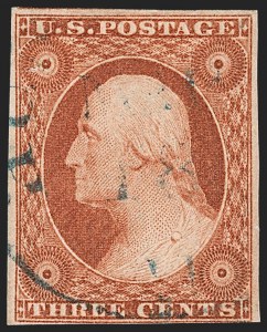 Sale 1217, Lot 540, 3c 1851-57 Issues - Shades
