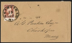 Sale 1217, Lot 544, 3c 1851-57 Issues - Shades