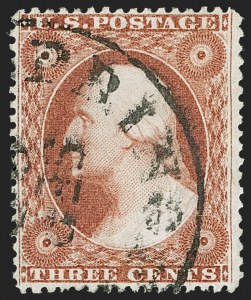 Sale 1217, Lot 555, 3c 1851-57 Issues - Shades