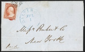 Sale 1217, Lot 557, 3c 1851-57 Issues - July 1, 1851 First Day of Issue