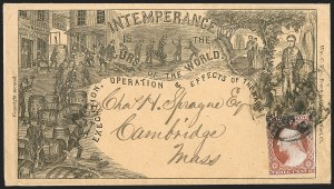 Sale 1217, Lot 563, 3c 1851-57 Issues - Illustrated, Advertising and Campaign Covers