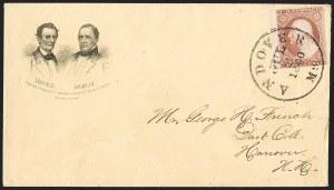 Sale 1217, Lot 572, 3c 1851-57 Issues - Illustrated, Advertising and Campaign Covers