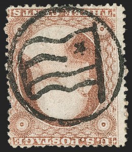 Sale 1217, Lot 590, 3c 1851-57 Issues - Unusual Postal Markings and Cancels