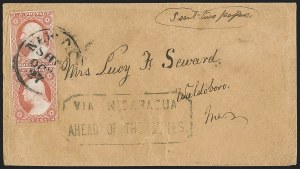 Sale 1217, Lot 623, 3c 1851-57 Issues - Carriers, Locals and Western Mails