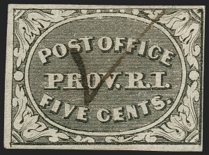 Sale 1217, Lot 647, Postmasters' Provisionals