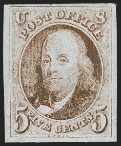 Sale 1217, Lot 654, 1847 Issue (Scott 1-2)