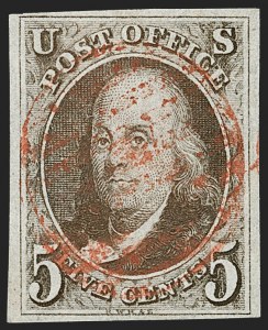 Sale 1217, Lot 663, 1847 Issue (Scott 1-2)