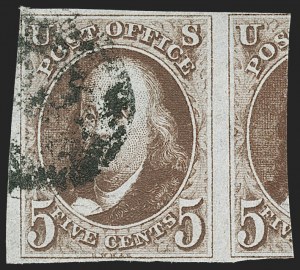 Sale 1217, Lot 665, 1847 Issue (Scott 1-2)