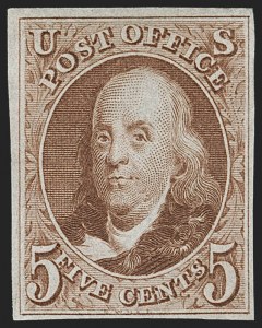 Sale 1217, Lot 688, 1875 Reproduction of 1847 Issue (Scott 3-4)