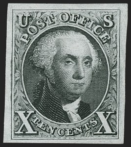 Sale 1217, Lot 689, 1875 Reproduction of 1847 Issue (Scott 3-4)