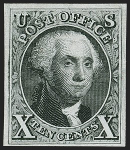 Sale 1217, Lot 692, 1875 Reproduction of 1847 Issue (Scott 3-4)