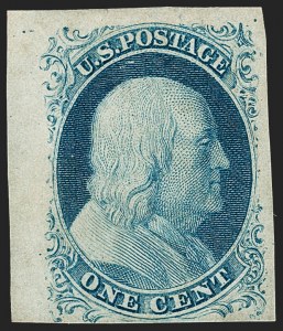 Sale 1217, Lot 711, 1c 1851-56 Issue (Scott 6-9)