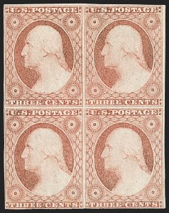 Sale 1217, Lot 723, 3c-12c 1851-56 Issue (Scott 10-17)