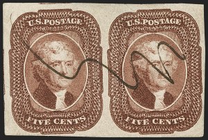 Sale 1217, Lot 728, 3c-12c 1851-56 Issue (Scott 10-17)