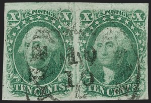 Sale 1217, Lot 732, 3c-12c 1851-56 Issue (Scott 10-17)