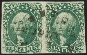 Sale 1217, Lot 733, 3c-12c 1851-56 Issue (Scott 10-17)