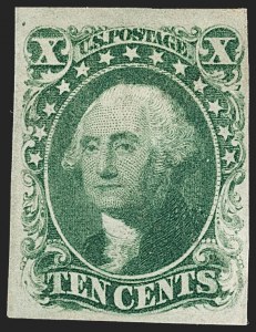 Sale 1217, Lot 734, 3c-12c 1851-56 Issue (Scott 10-17)