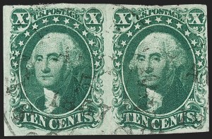 Sale 1217, Lot 741, 3c-12c 1851-56 Issue (Scott 10-17)