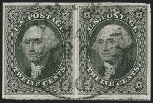 Sale 1217, Lot 748, 3c-12c 1851-56 Issue (Scott 10-17)