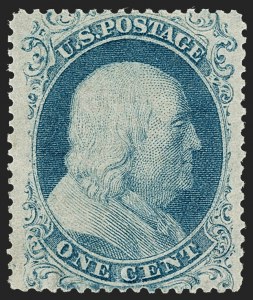 Sale 1217, Lot 749, 1c-3c 1857-60 Issue (Scott 18-26A)